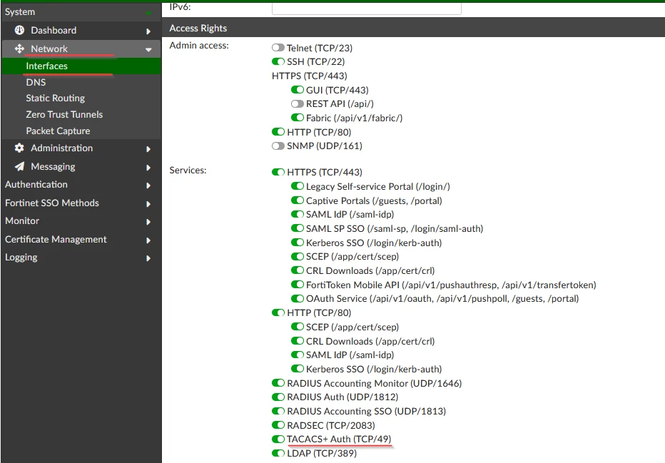 Fortiauthenticator Gui Technical Tip: FortiAuthenticator TACACS+ service troubleshooting ...