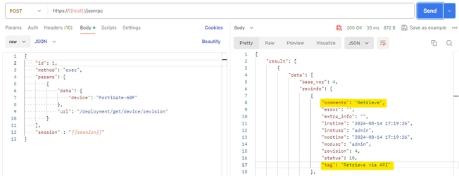 Technical Tip: Retrieve FortiGate configuration in FortiManager using ...