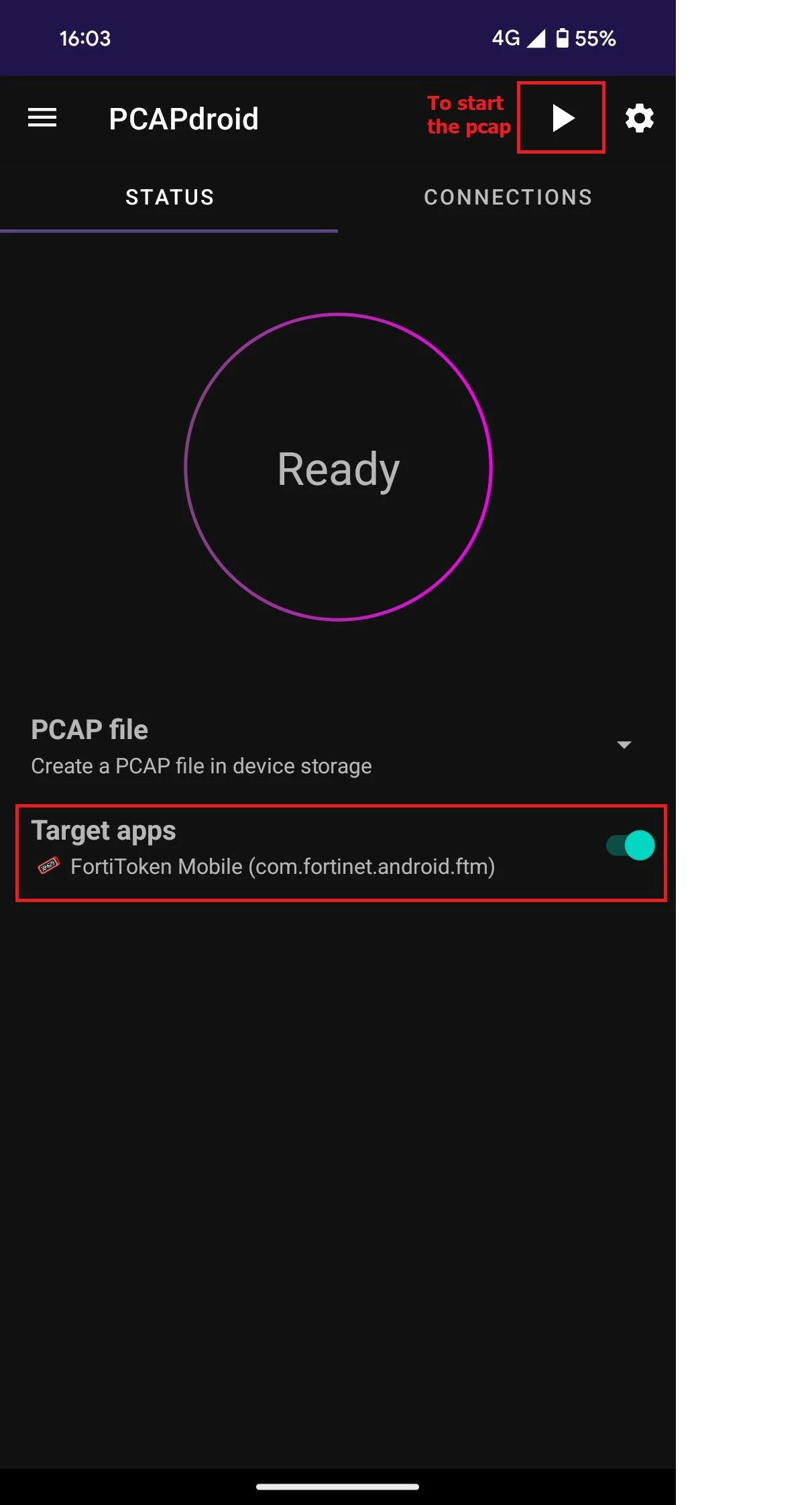 Technical Tip: Perform Application Based packet capture on Android ...
