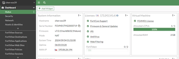 Fortios Gui Technical Tip: How to check FortiCare Support is registered in FortiOS ...