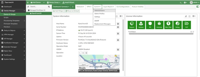Technical Tip: Enabling 2FA on FortiGate administrator using ...