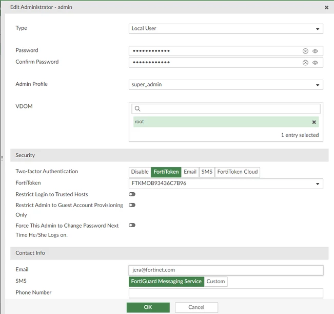 Technical Tip: Enabling 2FA on FortiGate administrator using ...