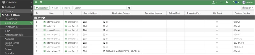 Troubleshooting Tip: FortiManager is not able to import the CNAT, DOS ...
