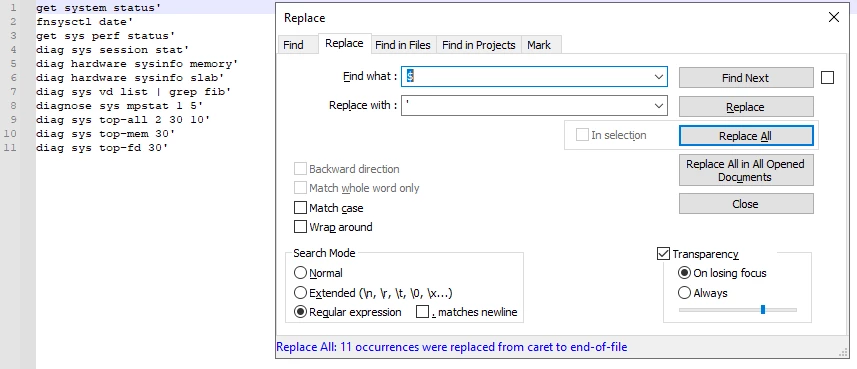Technical Tip: Using Notepad++ to avoid some repeated tasks when ...