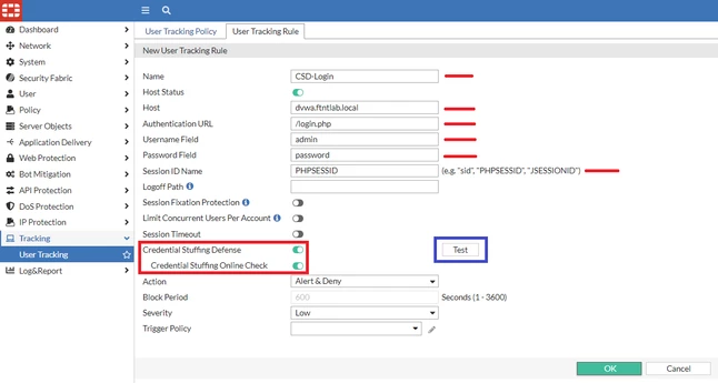 Technical Tip: Enable Credential Stuffing Defense in User Tracking ...