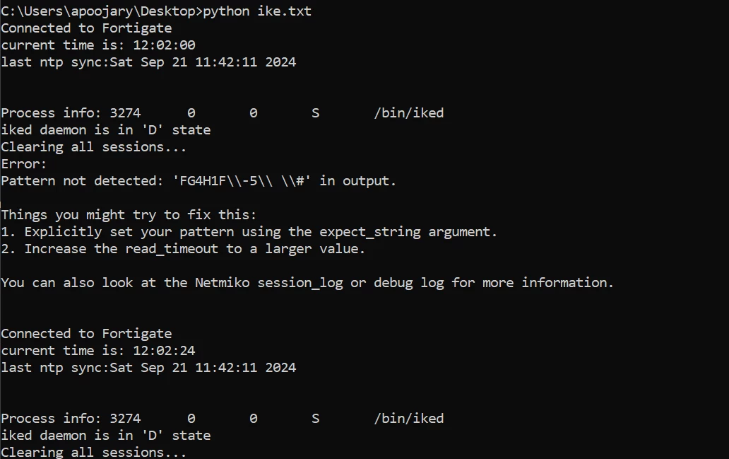 fortigate api automation using python part3 9 : filter... Technical Tip: Reference Python script to take action based on output ...