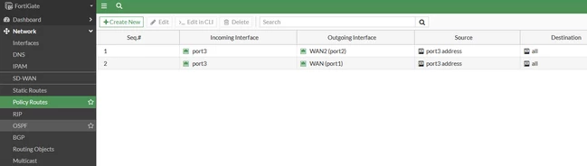 Fortigate Policy Routing Configuration Technical Tip: Configuring Failover with Policy Routing on FortiGate ...