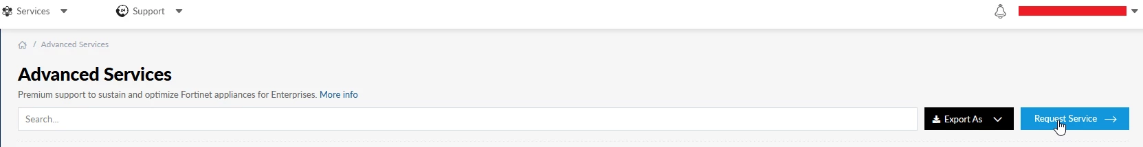Technical Tip: Support Portal - Advanced Services Requests | Community
