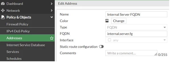 Fqdn Windows Server Example Technical Tip: Create VIP with external FQDN to map with internal ...