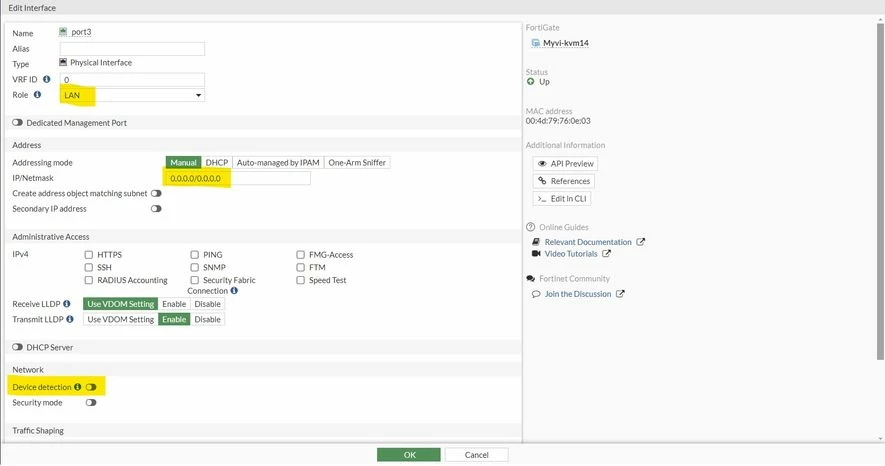 Technical Tip: Cannot use interface to software switch with no settings ...