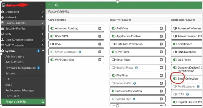 First step is to enable Email collection under Feature Visibility  Email Collection.JPG