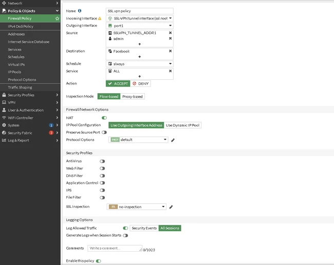 Technical Tip: How to access specific public IPs using SSL VPN Split ...