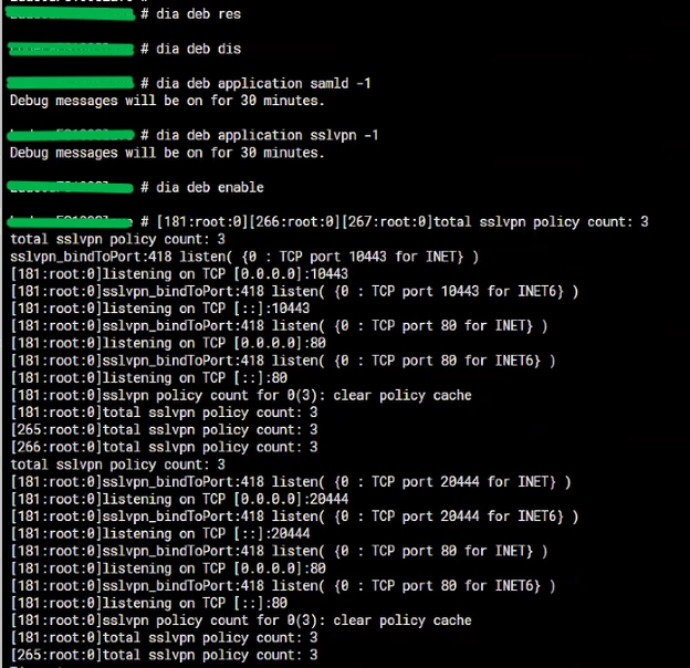 Technical Tip: FortiGate receives connection requests for a listening ...