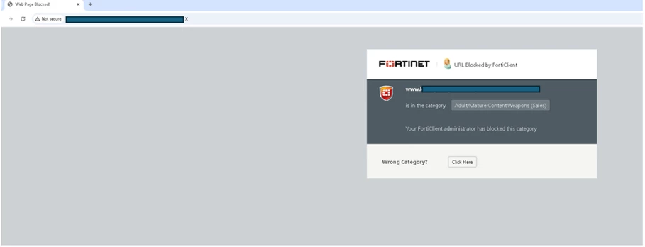 Forticlient Block Technical Tip: FortiClient Webfilter in MacOS does not show a web page ...