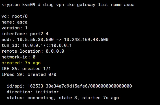 Technical Tip: How to identify the uptime of an IPsec tunnel | Community