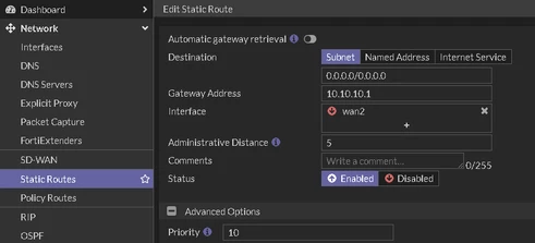 fortigate static route with rest api and python-2026 -... Technical Tip: FortiGate Getting Started - Configure Interfaces and ...