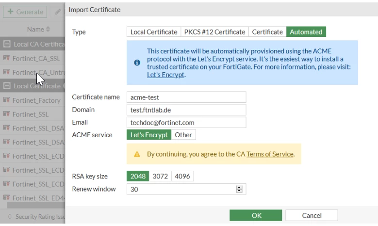 2025-01-14 16_01_49-ACME certificate support _ FortiGate _ FortiOS 7.0.6 _ Fortinet Document Library.png