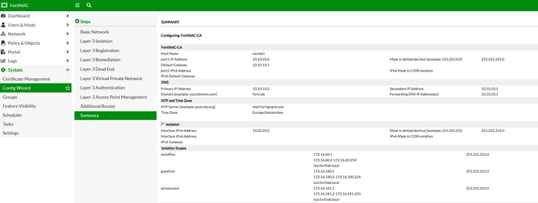 Figure 3. Confirm that system files restoration has been correctly imported.