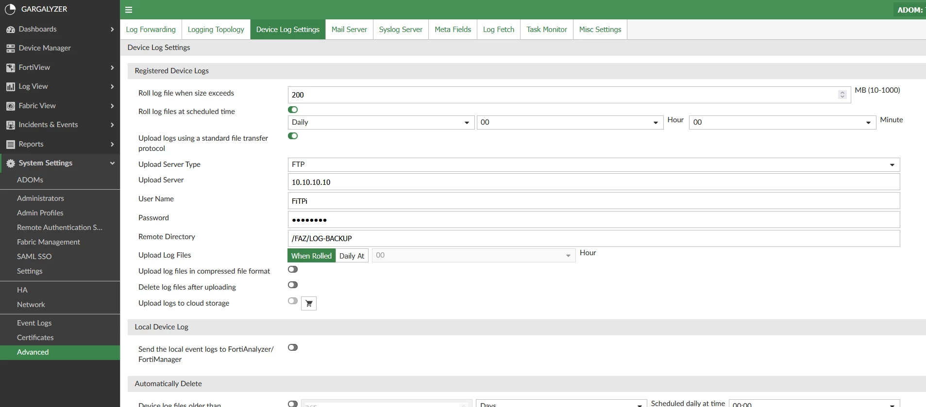 2025-02-13 09_45_47-FortiAnalyzer-VM64_ GARGALYZER — Mozilla Firefox.png