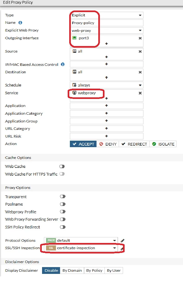 Technical Tip: Setting up FortiTester to be used for explicit proxy ...