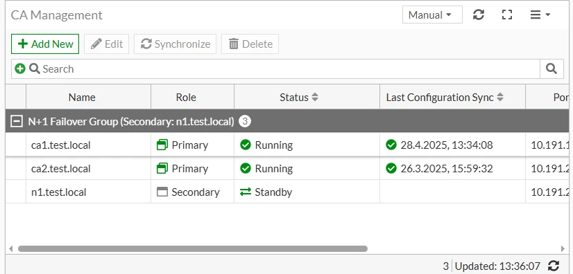 Technical Tip: FortiNAC-Manager Server list Status | Community
