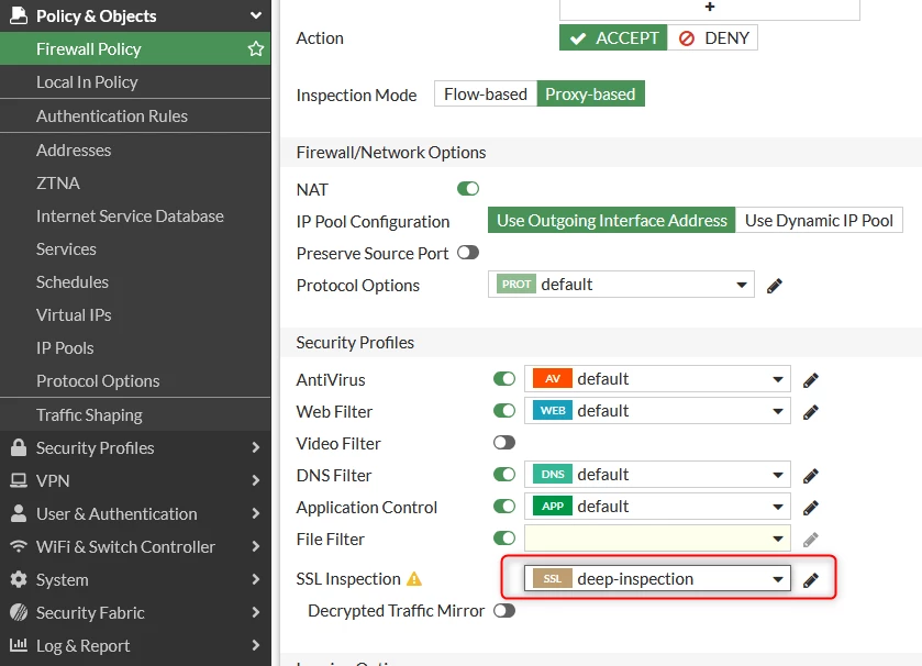Fortinet Inspection Technical Tip: Websites not being blocked correctly by DNS Filter ...