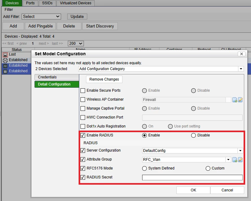 Reapply_radius.png Figure 2. Reapply the Radius Configuration for multiple devices.
