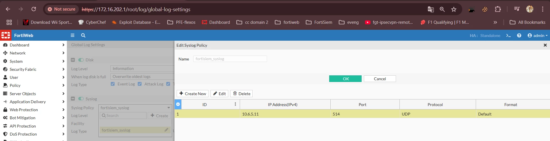 my collector's ip 10.6.5.11
