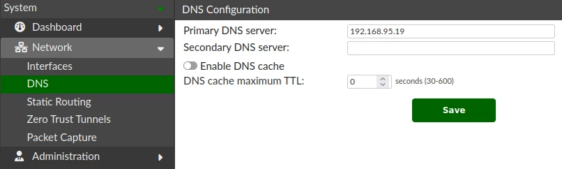 DNS Cache