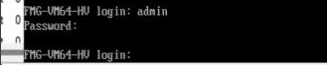 Console port login