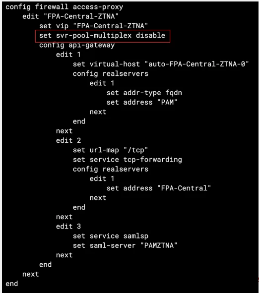 Figure 4. ZTNA access proxy