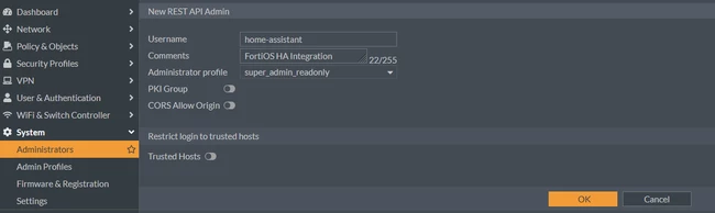 api user.PNG API User Creation