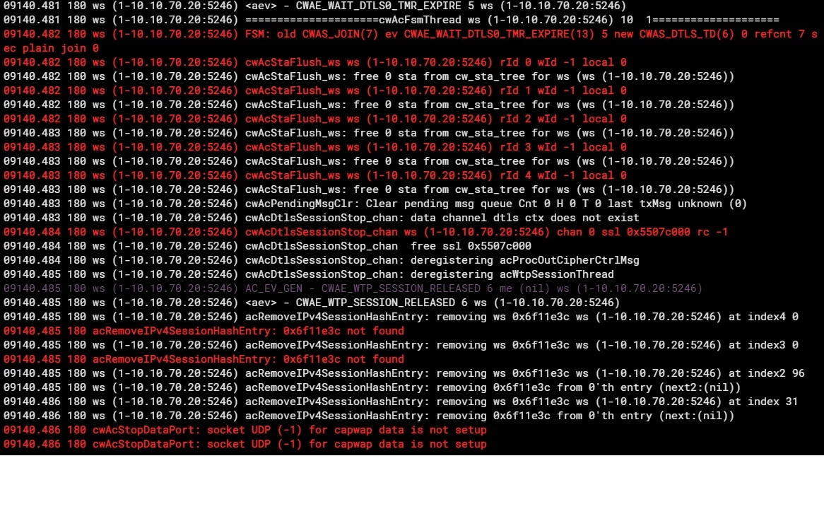 Debug output