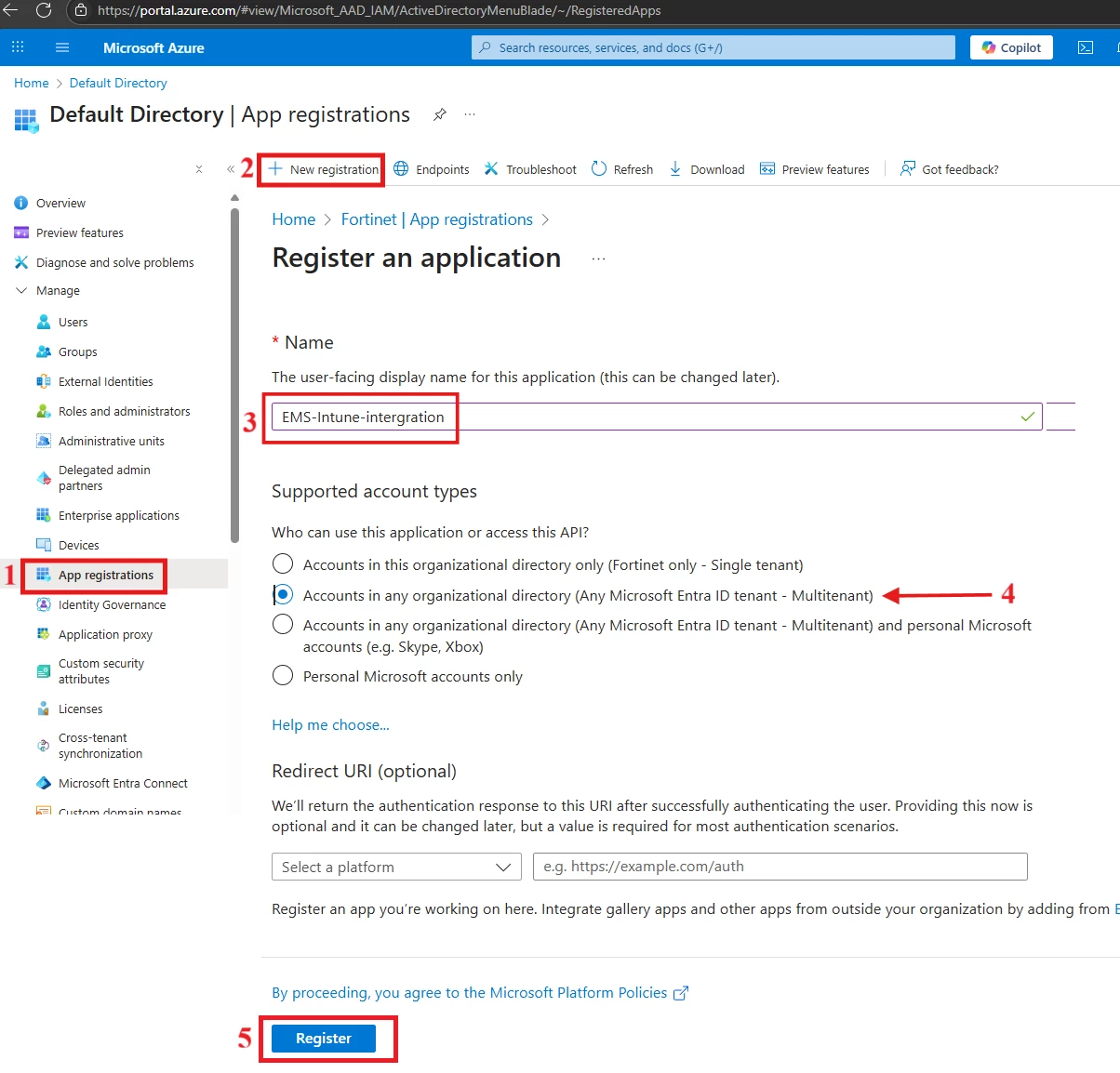 3. Configure app .png 3. Configure app .png