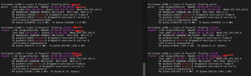 ifconfig interfacexx