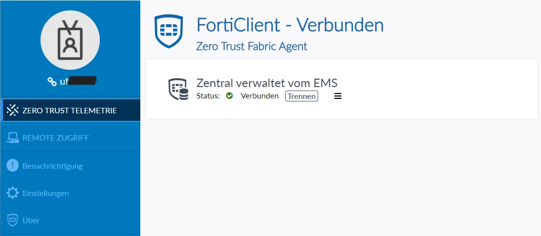First user is connected