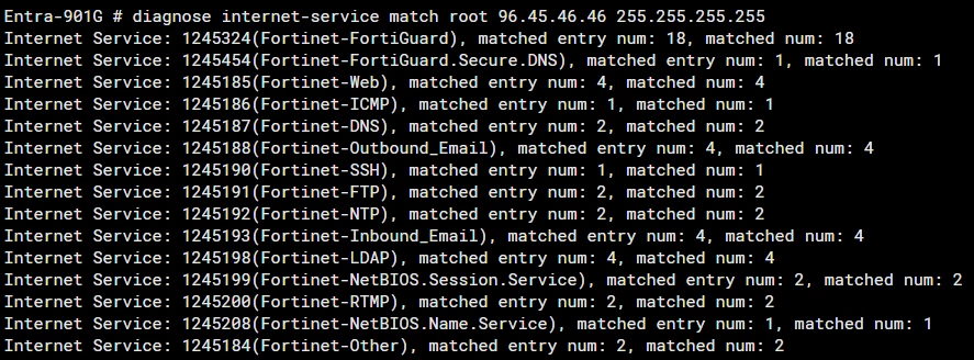 Fortinet Isdb Technical Tip: Obtaining an IP list from an ISDB using FortiGate CLI ...