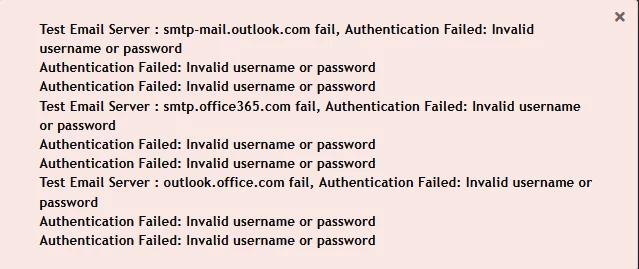 FortiSIEM_error.png Authentication failed: Invalid username or password