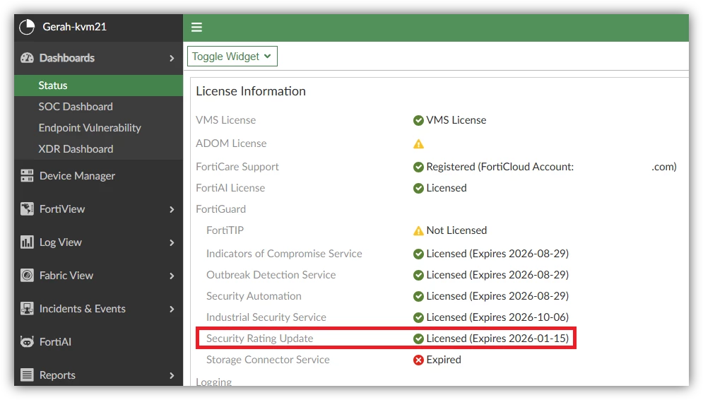 FAZ license Security Rating Update.png