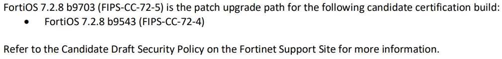 Snippet from ReadMe for FIPS-CC-72-5 (FIPS CVE-Patched build)