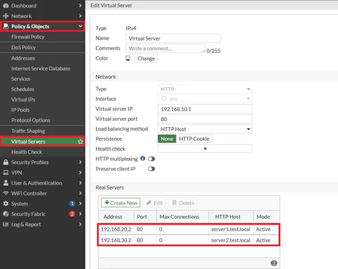 Technical Tip: Virtual servers traffic only matches the firewall policy ...