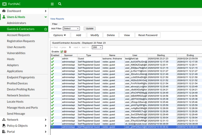 automated guest user creation