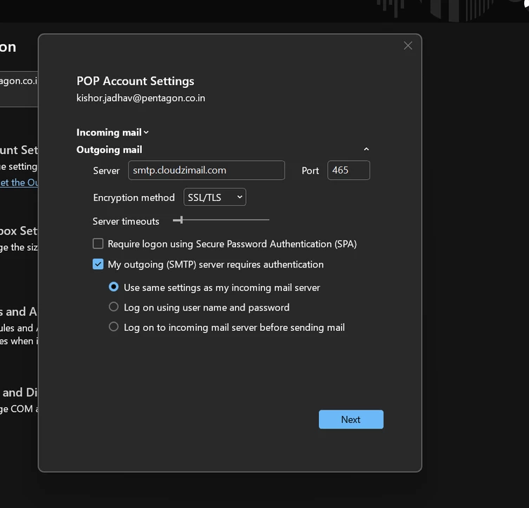Kishor_SMTP_configuration.png