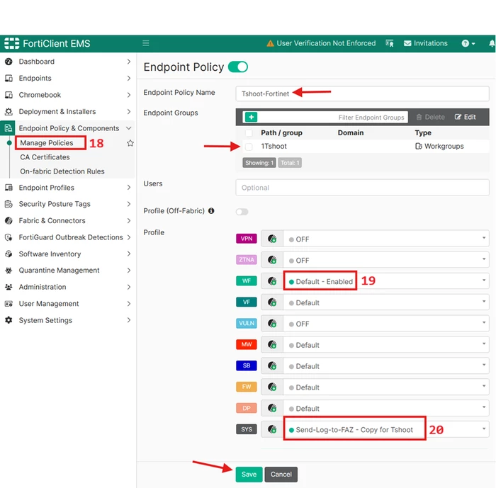 4. Isolate PC- assign profiles to the policy.png