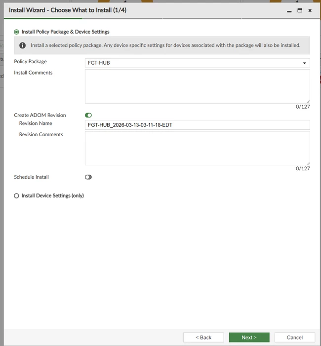 Technical Tip: Configuring IPsec VPN using CLI scripts in FortiManager ...