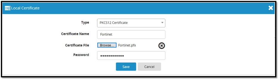 Technical Tip: FortiADC import local certificate | Community