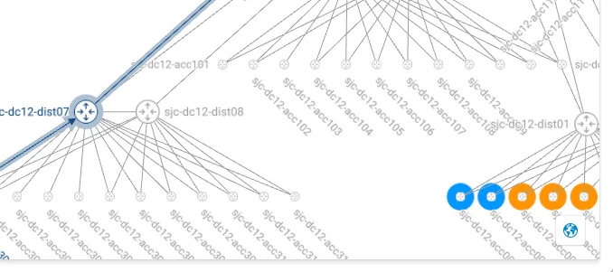 Allow path searches with located MAC addresses in from/to clauses