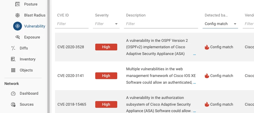 Vulnerability - Bring exposure analysis to the Vulnerability app