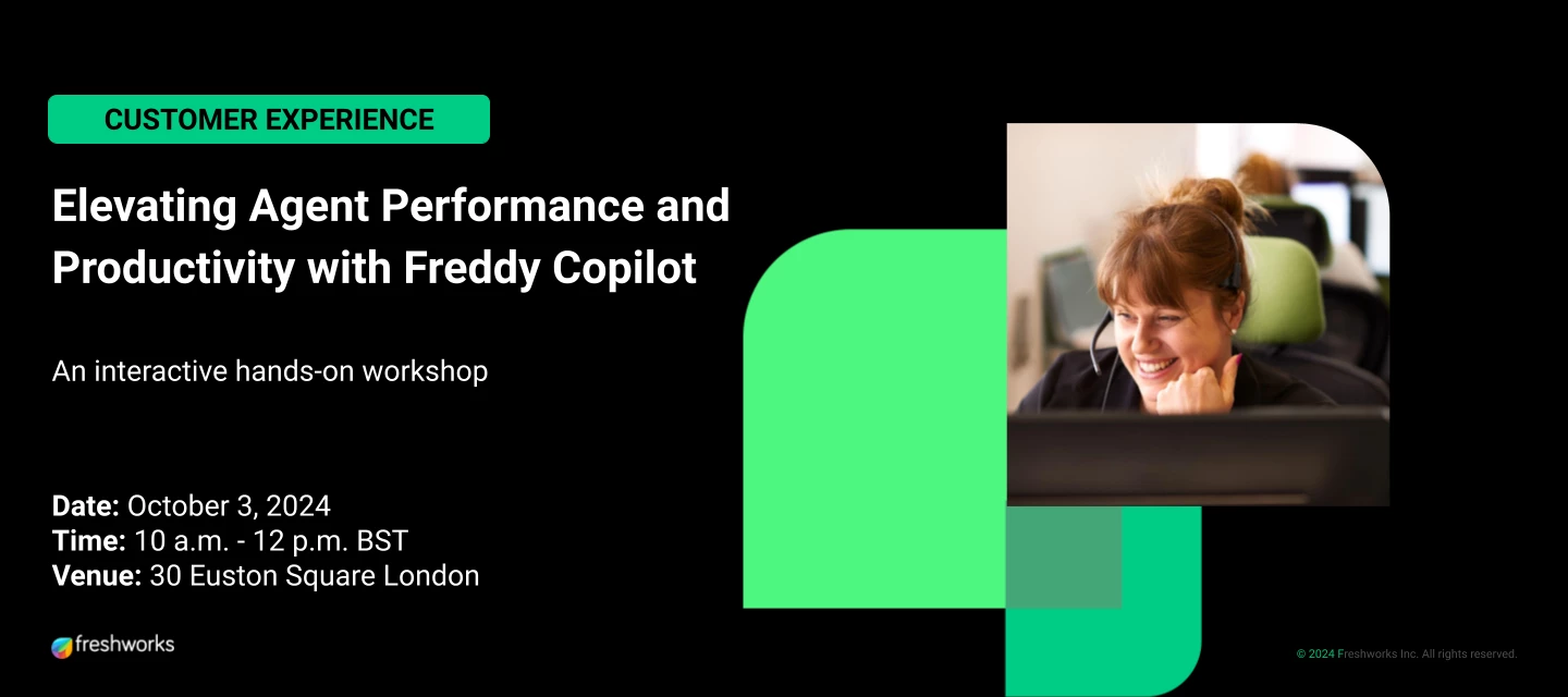 Elevating Agent Performance and Productivity with Freddy Co-pilot ...