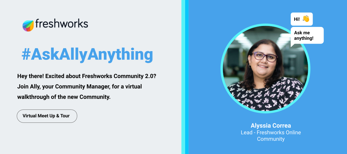 [POLL] #AskAllyAnything - The first ever community 2.0 virtual meet-up & AMA session